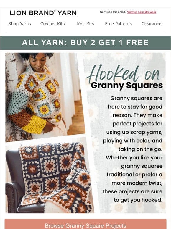Hooked on Granny Squares!