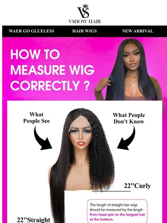 How To Measure Wig Correctly？