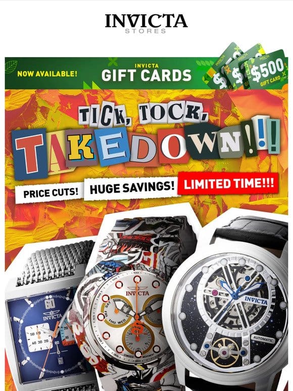 INSANE ✂️ PRICE CUTS❗️Tick， Tock， TAKEDOWN❗️