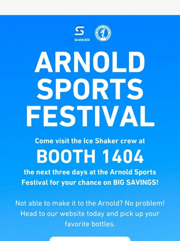 Ice Shaker x Arnold Sports Festival