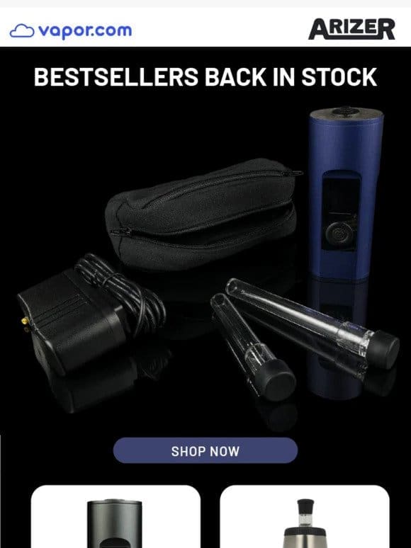 Inhale， Exhale， Enjoy: Arizer’s Best-Sellers