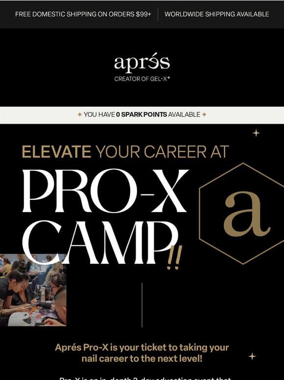 Introducing Aprés Pro-X Camp ❗