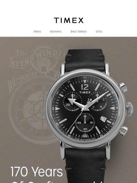 Introducing Waterbury Standard Coin Edge Chronograph