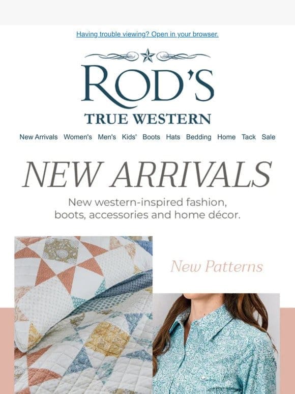 It’s Here! New Fashion， Boots， Accessories & Decor