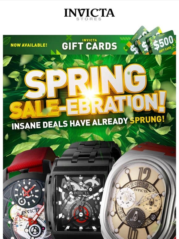 It’s Time❗️ SPRING SALE-EBRATION Is Full ON❗️