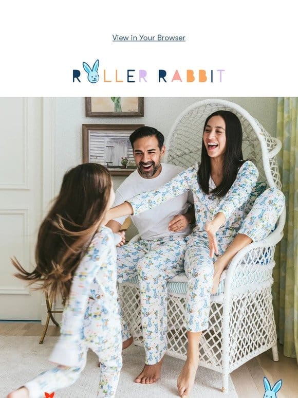 JUST DROPPED: Hoppy Spring Pajamas