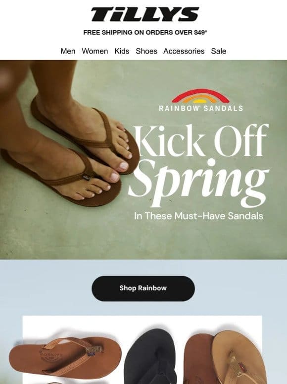 Kick Off Spring ☀️ New Sandals