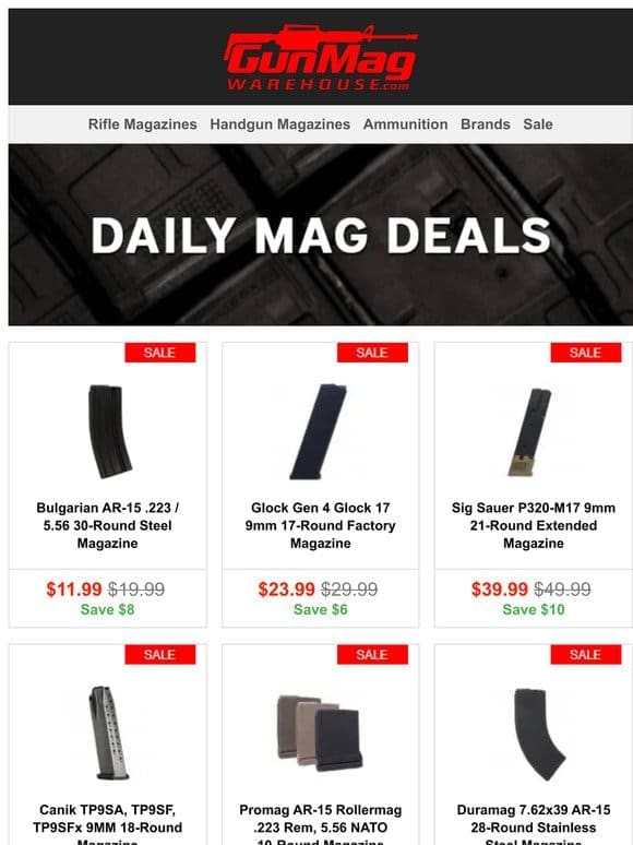 March Is Bringing You Great Mag Deals | Bulgarian AR-15 30rd Mag for $12