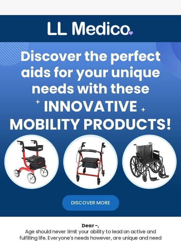 Mobility products to enhance your daily life