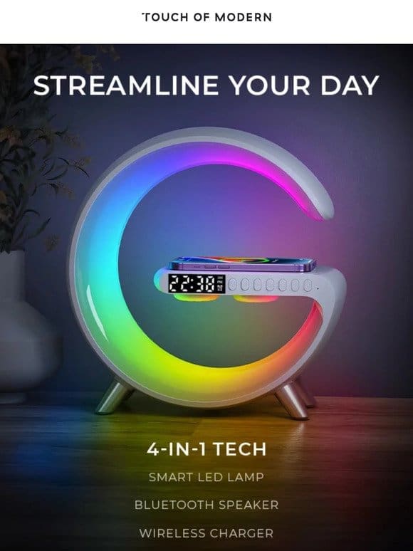 Modernize Your Morning Routine with 4-in-1 Tech