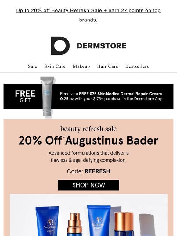 Monday just got better: 20% off EltaMD — Beauty Refresh Sale