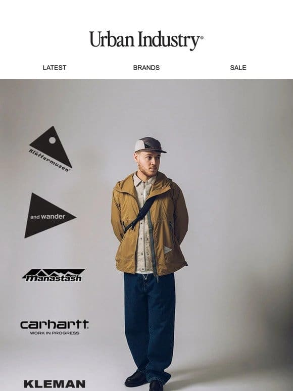 NEW From Carhartt WIP， And Wander and More