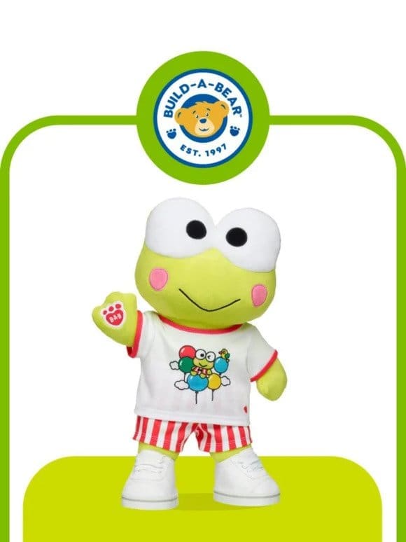 NEW Keroppi Plush Now in Stores!