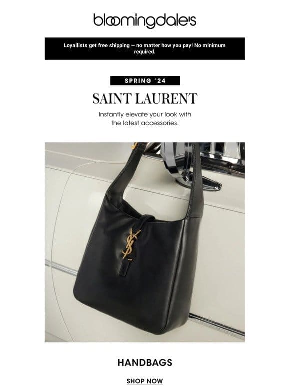 NEW: Saint Laurent