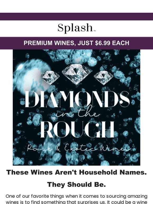 NEW: The Diamonds in the Rough Vineyard 15-Pack!