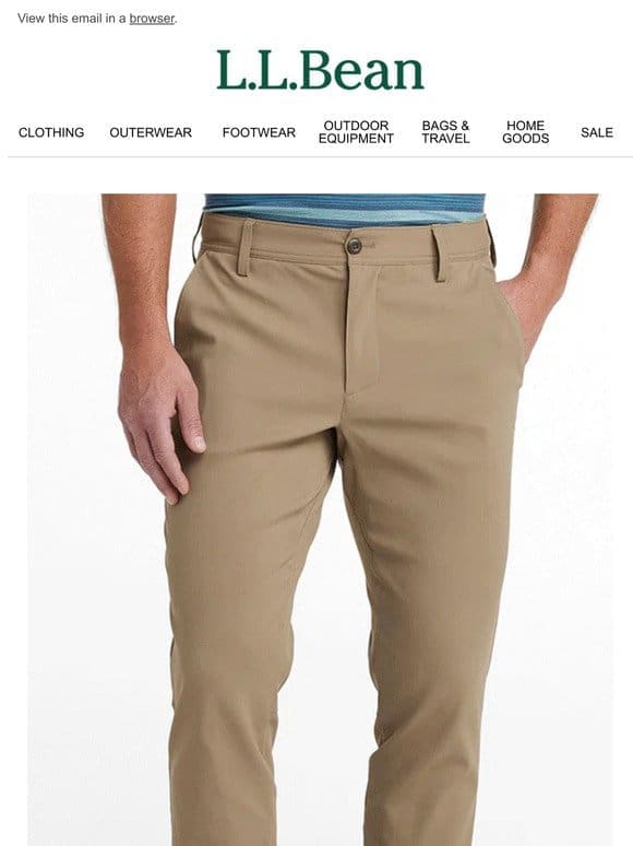 NEW VentureStretch Commuter Chinos