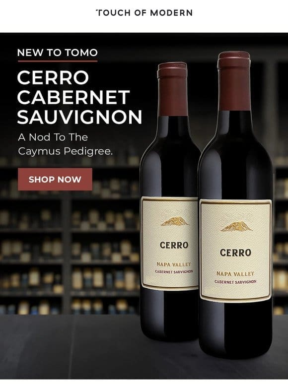 Napa Cabernet Sauvignon Sets with Caymus Pedigree?