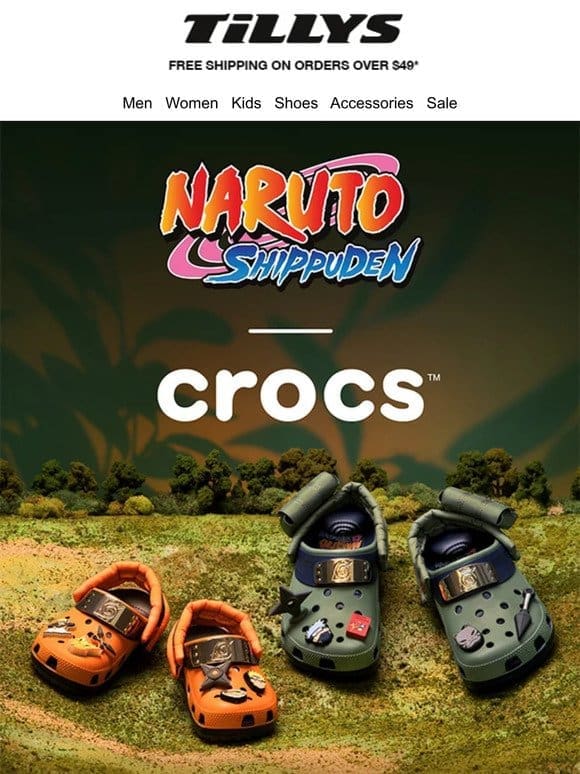 Naruto Crocs Collection | NOW AVAILABLE