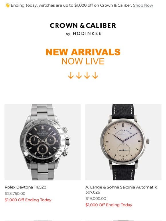New Arrivals From Rolex， Vacheron Constantin， Omega And More