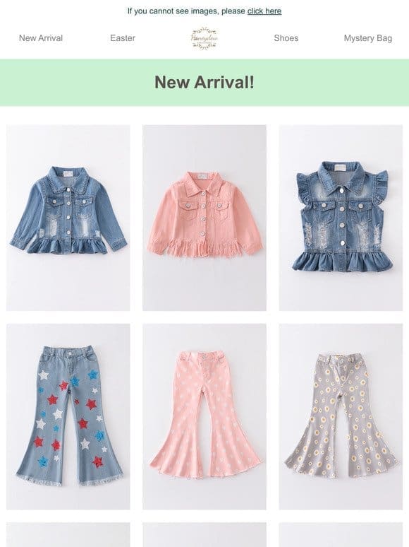 New Arrivals + St. Patrick’s 25% Off!