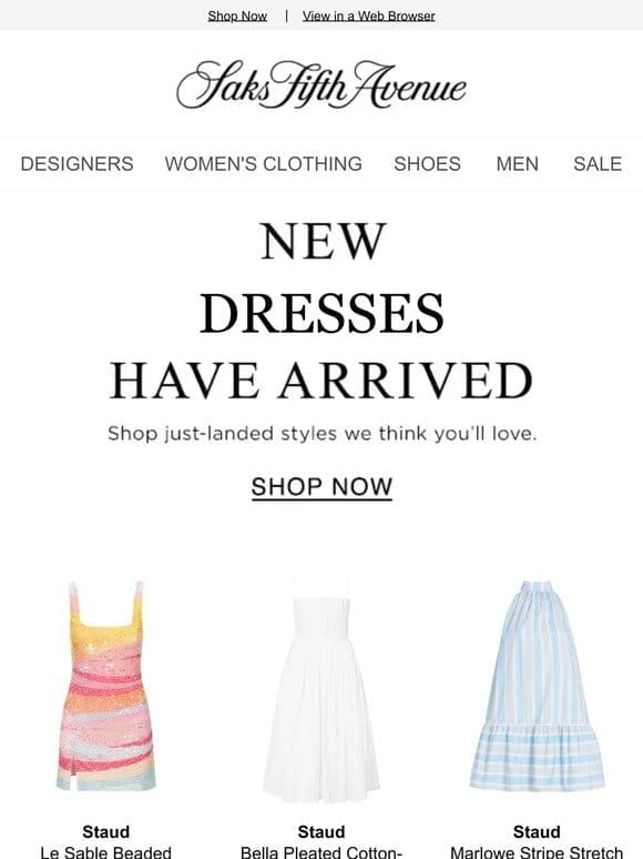 New Dresses we found just for you