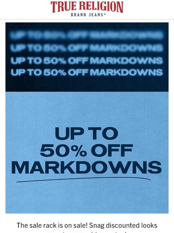 New Markdowns Just Added!