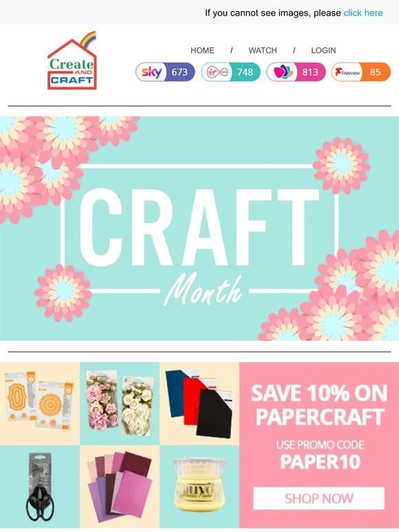 New My Craft Studio floral showcase!