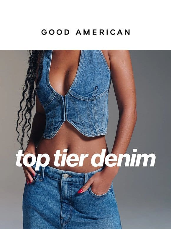 New Top Tier Denim Tops