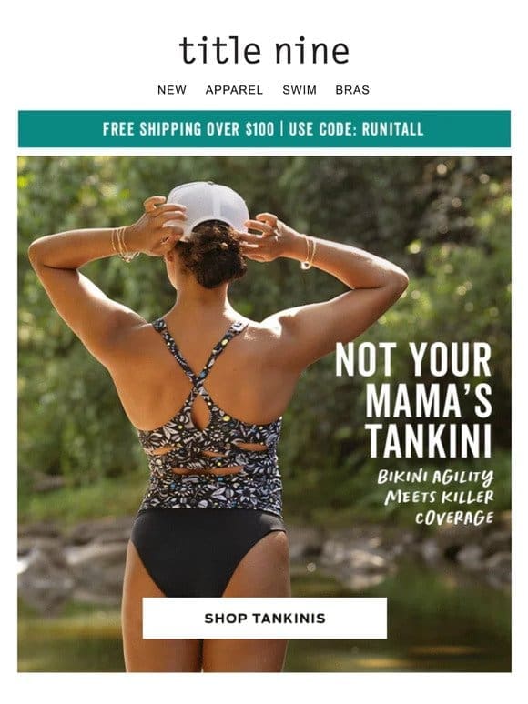 New tankinis as game as you are