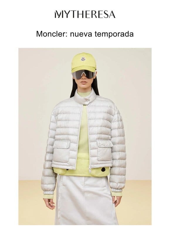 Novedades de Moncler para esta primavera