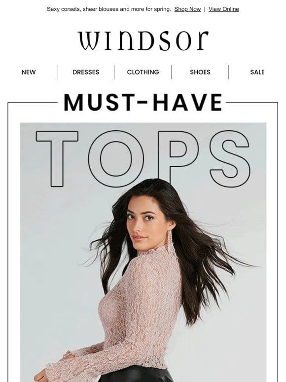 Now Trending: Tops