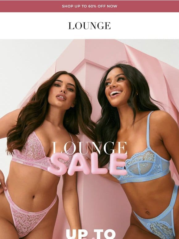 Now live: Lounge Birthday Sale  ️