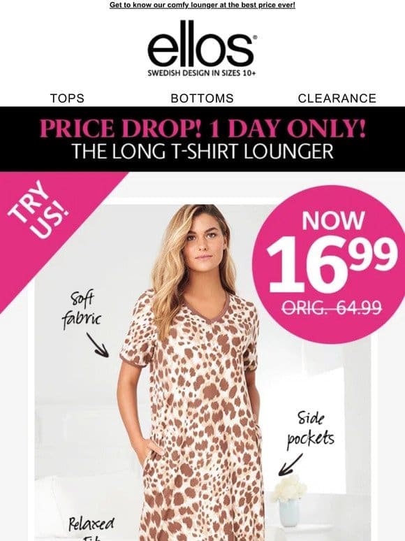 OMG! 16.99 T-Shirt Lounger