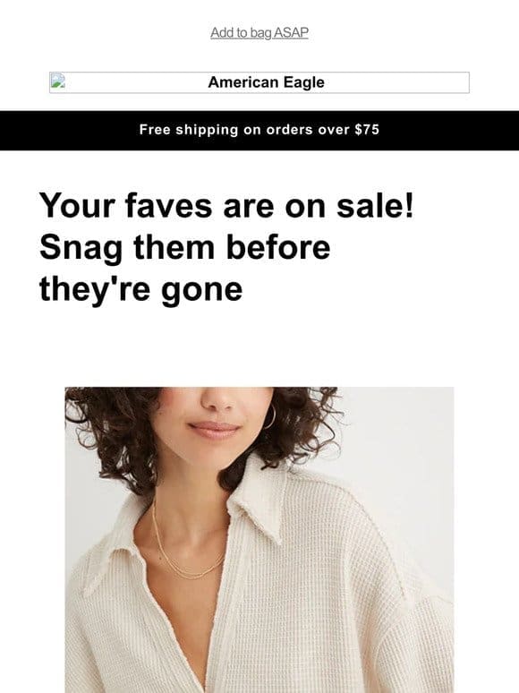 OMG! OMG! OMG! Styles you’ve viewed are now on sale