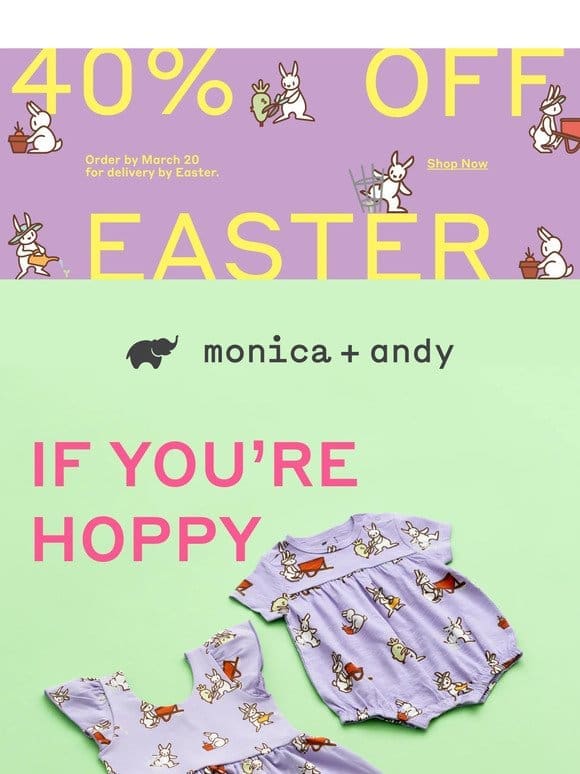 Our Easter Sale ends soon!