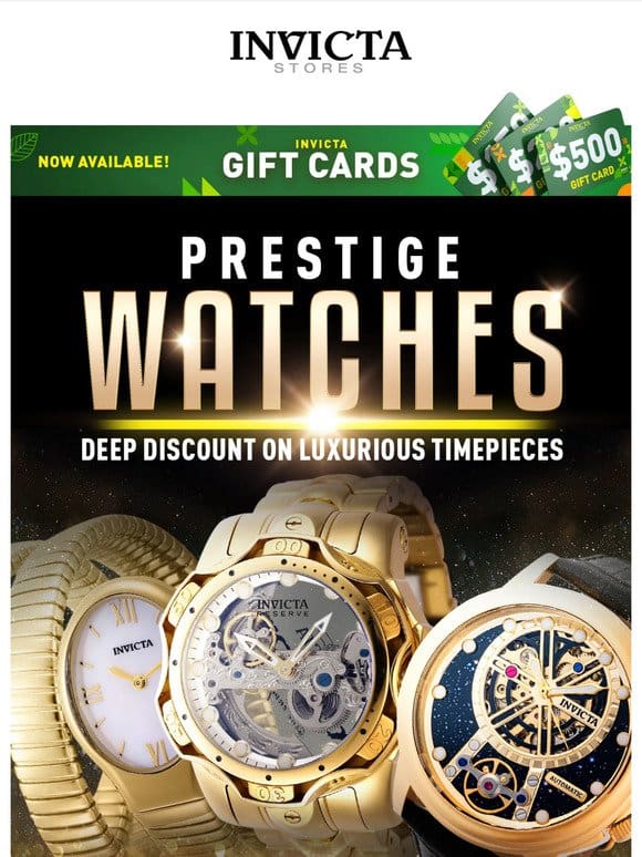 PRESTIGE WATCHES✨ At Seriously DEEP Discounts❗️