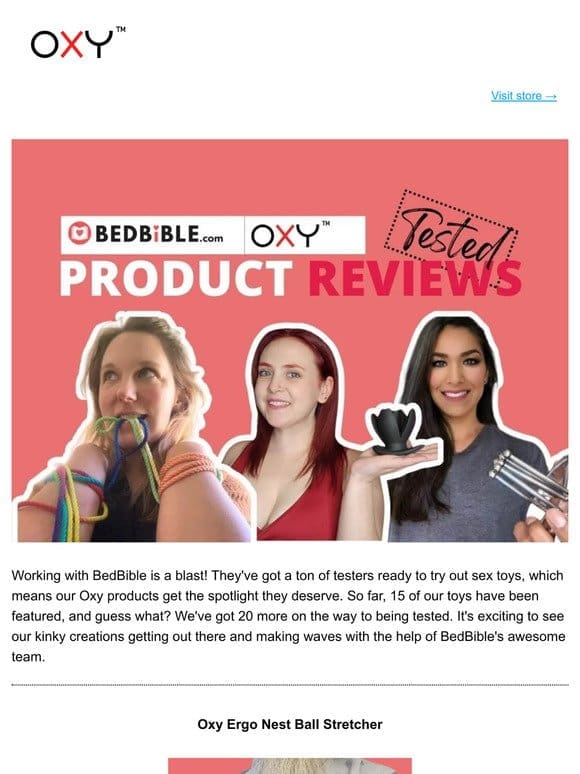 Product reviews by Bedbible