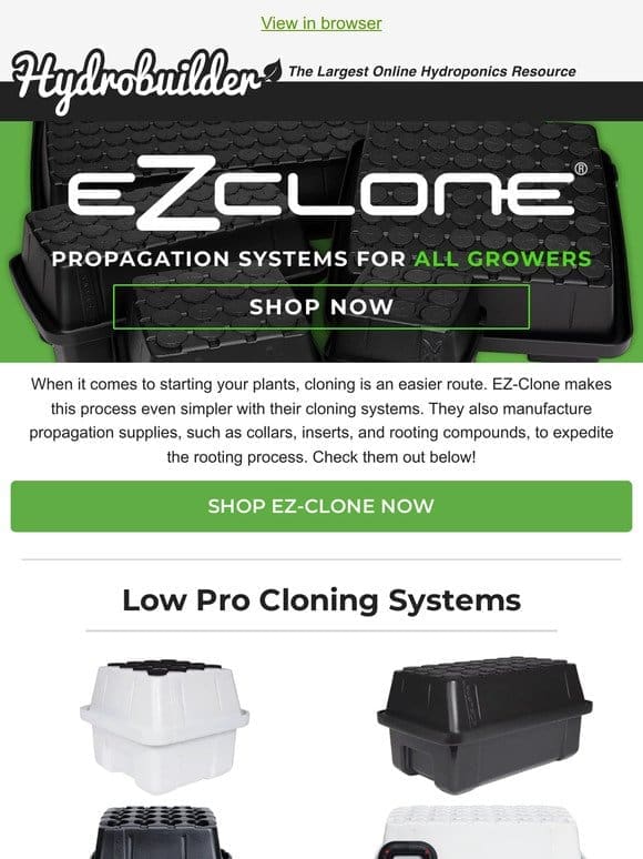 Propagate like a Pro with EZ-CLONE