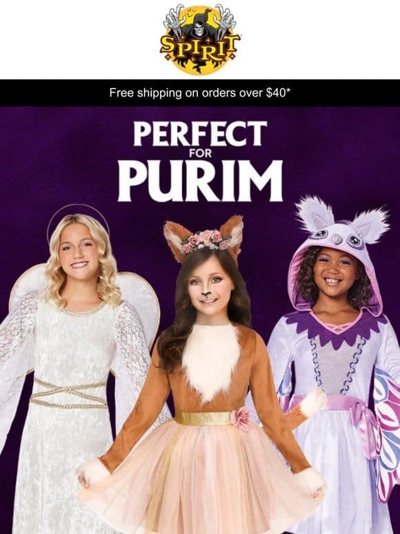 Purim costumes & accessories