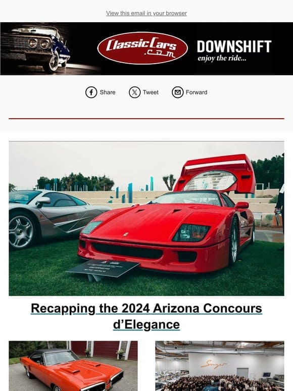 Recapping the 2024 Arizona Concours d’Elegance