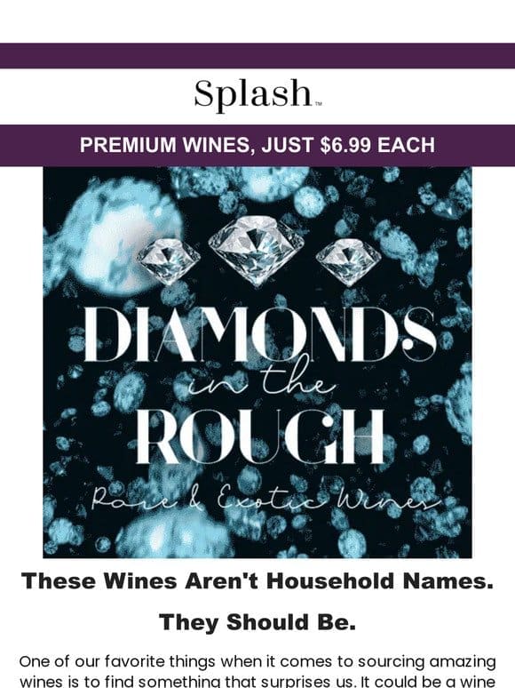 SELLING FAST: Diamonds in the Rough 15-Pack!