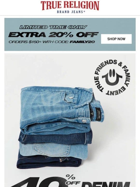 SUBSCRIBERS ONLY: 60% OFF DENIM ❗❗