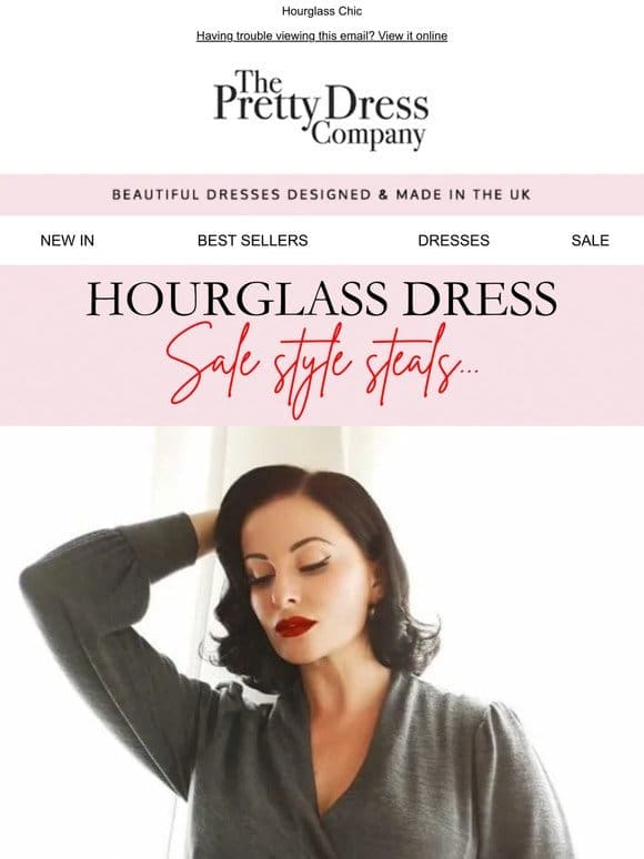 Sale Style steals， discover chic and cosy hourglass dresses