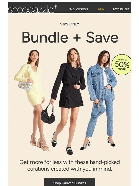 Save Up to 50% More With Bundles ✨