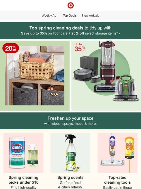 Save on spring cleaning must-haves