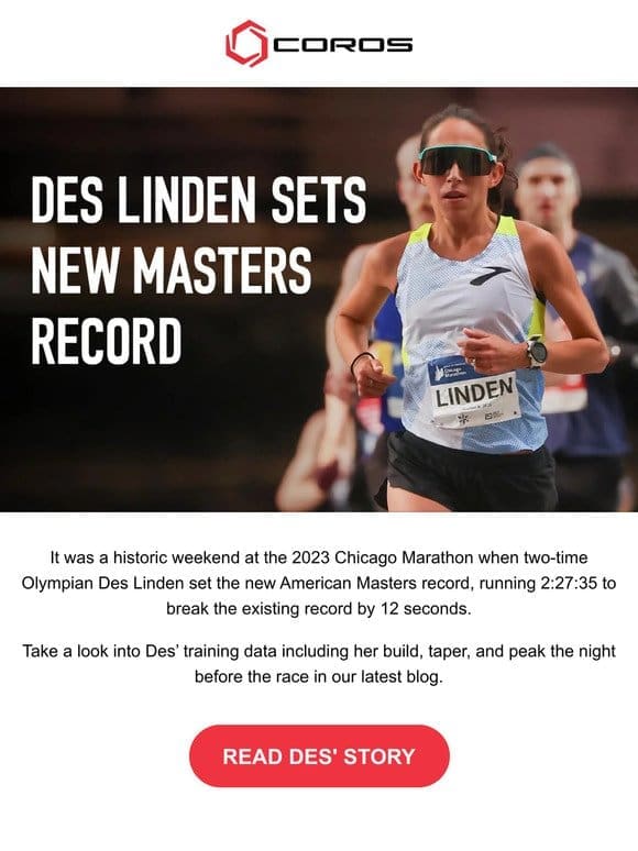 See the Data Behind Des Linden’s Historic Chicago Masters Record