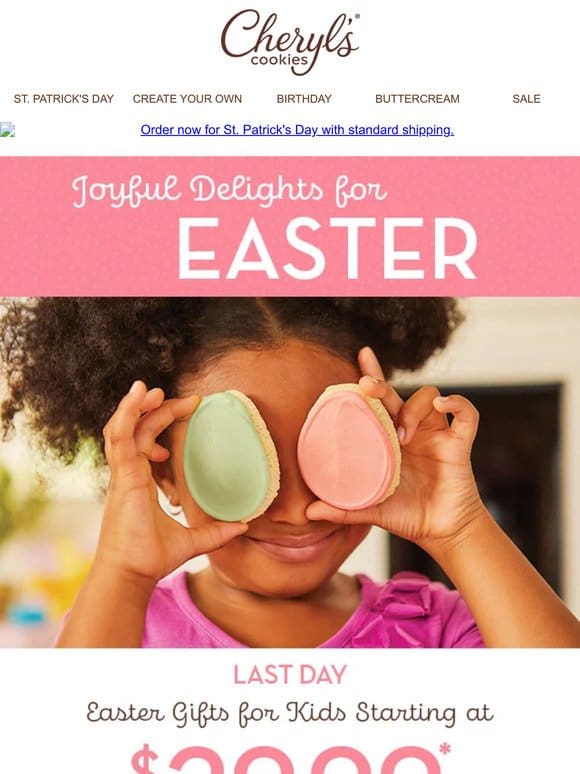 Smile   Easter is going to be extra special this year!