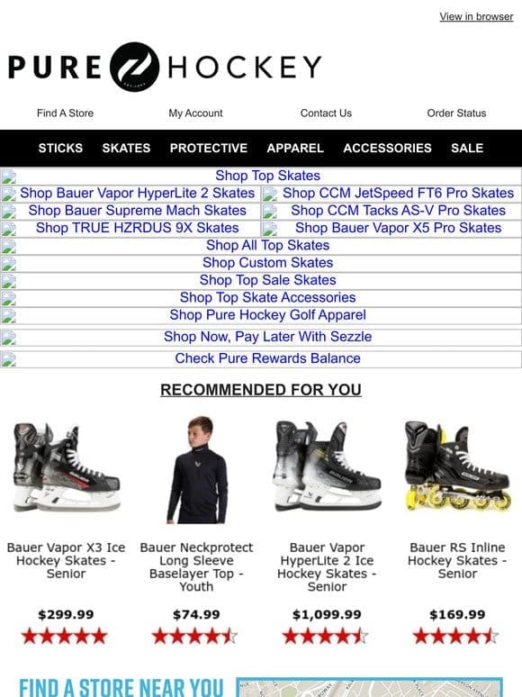 Snag A New Pair Of Skates & Take Your Stride To The Next Level!