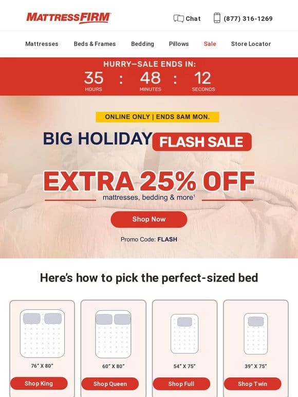 Snag an extra 25% off—use code FLASH till 8AM Monday!