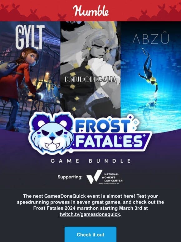 Speedrun alongside the Frost Fatales in games like Pseudoregalia， ABZU & more⏱️